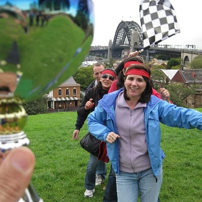 Sydney Amazing Race team Building Corprate Group Start The Rocks
