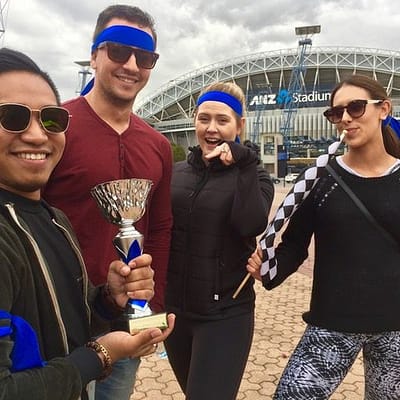 Sydney Olympic Park amazing Race team registrations