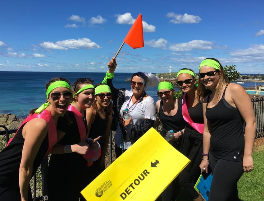 amazing race activities, experiences and events for all groups in Byron Bay to the Gong