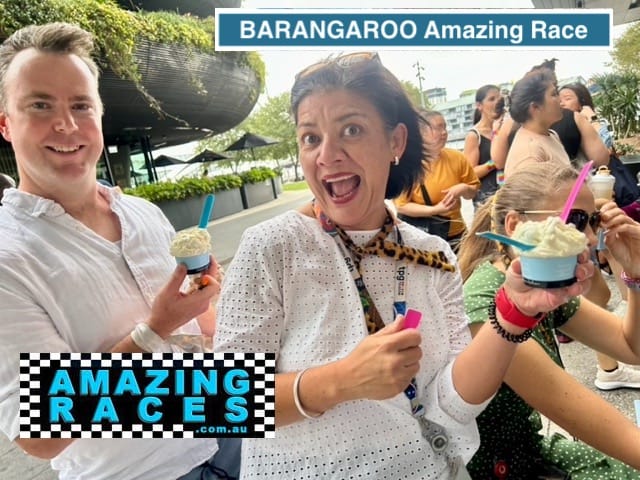 barangaroo amazing races sydney staff-connection